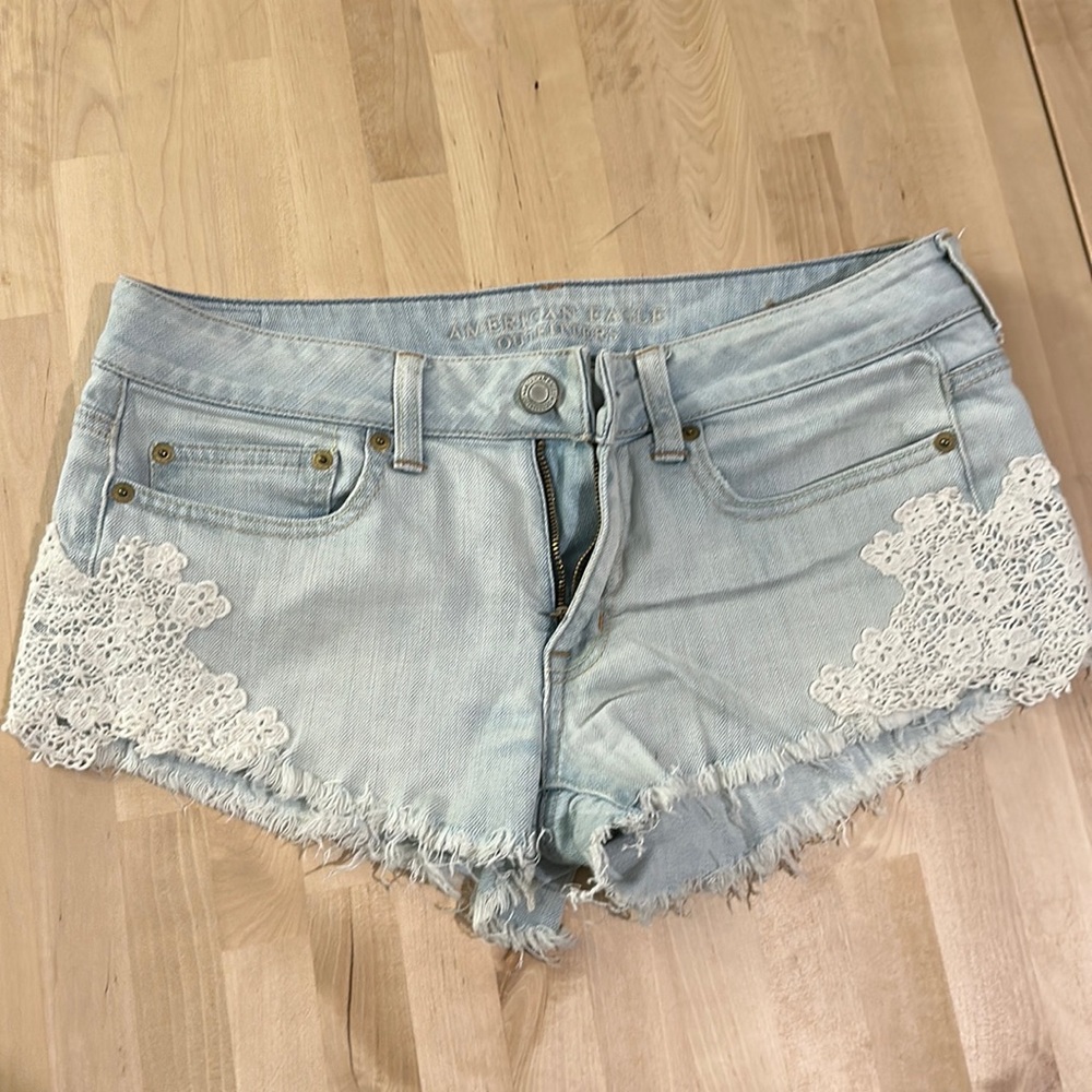 American Eagle Outfitters - Stretch Jean Shorts